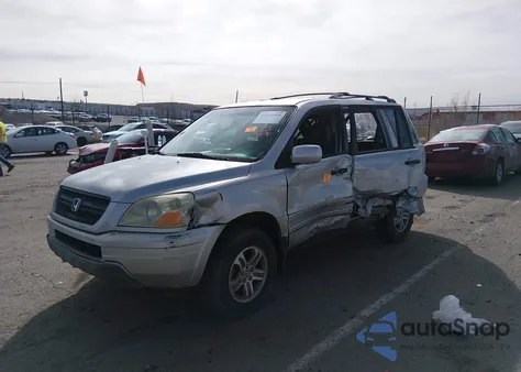 2004 Honda Pilot Ex-L z USA, uszkodzony, nr VIN 2HKYF18634H500436